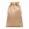 Large jute gift bag beige | No Branding | not available | not available | not available