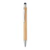 Bamboo stylus pen blue ink wood | No Branding | not available | not available