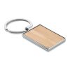 Rectangular key ring bamboo wood | No Branding | not available | not available | not available
