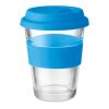 Glass tumbler 350 ml blue | No Branding | not available | not available