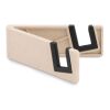 Phone holder bamboo fibre/PP white | No Branding | not available | not available | not available