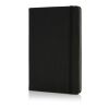 Deluxe hardcover PU A5 notebook Solid black | No Branding | not available | not available