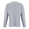 Legacy LSL T-Shirt 220g Marl Grey | S | No Branding