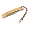 Stainless steel and bamboo foldable knife Beckett brown | No Branding | not available | not available