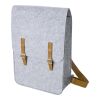 RPET felt backpack Avery light grey | No Branding | not available | not available