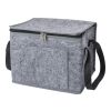 RPET felt cooler bag Mason grey | No Branding | not available | not available
