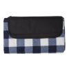 RPET foldable polar fleece blanket Vesper black | No Branding | not available | not available