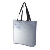 Polyester (100D) shopping bag Jordyn silver | No Branding | not available | not available