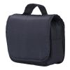 Polyester (210D) travel toiletry bag Merrick black | No Branding | not available | not available