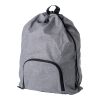 300D Two Tone foldable drawstring backpack Camilla grey | No Branding | not available | not available