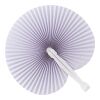 Paper hand held fan Dylan blue | No Branding | not available | not available