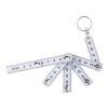 Plastic foldable ruler Holly white | No Branding | not available | not available