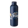 Recycled stainless steel bottle Isaiah burgundy | No Branding | not available | not available