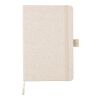 Hemp notebook A5 Barbara khaki | No Branding | not available | not available