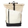 rPET (600D) roll-top backpack Marlene beige | No Branding | not available | not available