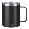 Stainless steel double-walled mug (300 ml) Renate black | No Branding | not available | not available