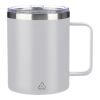 Stainless steel double-walled mug (300 ml) Renate white | No Branding | not available | not available