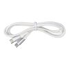 Nylon charging cable Jacob black | No Branding | not available | not available