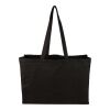 Oeko-Tex cotton (280 gsm) shopping bag Hugh black | No Branding | not available | not available