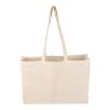 Oeko-Tex cotton (220 gsm) shopping bag Imogen khaki | No Branding | not available | not available