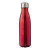 Recycled stainless steel double-walled flask 500 ml Clifford red | No Branding | not available | not available