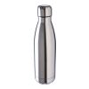 Recycled stainless steel double-walled flask 500 ml Clifford black | No Branding | not available | not available