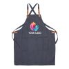 Denim apron (280 gsm) Greg blue | No Branding | not available | not available