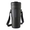 Stainless steel double-walled drinking bottle 730 ml Kelvin black | No Branding | not available | not available