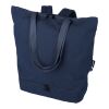 Recycled polycotton (330 gsm) tote backpack Osric blue | No Branding | not available | not available
