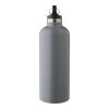 Recycled stainless steel double walled bottle (500 ml) Lysandra white | No Branding | not available | not available