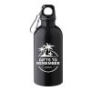 Recycled stainless steel single walled bottle (400 ml) Sable black | No Branding | not available | not available