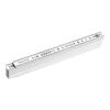Wooden Stabila foldable ruler Gloria 1100 Series white | No Branding