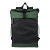 rPET polyester (600D) roll-top backpack Yani black | No Branding | not available | not available