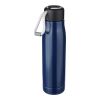 Recycled stainless steel double-walled drinking bottle (500 ml) Solene silver | No Branding | not available | not available