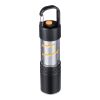 Aluminium COB flashlight Vela black | No Branding | not available | not available