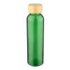 Glass drinking bottle (500 ml) Levi green | No Branding