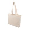 Oeko-Tex® cotton (140 gsm) shopping bag Isak khaki | No Branding