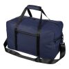 Recycled PU duffle bag Mirae blue | No Branding