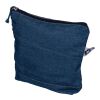 Recycled denim cosmetic bag Orin blue | No Branding