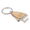 Zinc alloy keychain Aria brown | No Branding