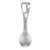 Stainless steel spork Noe silver | No Branding