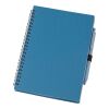 Wheat straw notebook with pen Massimo blue | No Branding | not available | not available