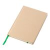 Recycled paper notebook (A5) Gianni lime | No Branding | not available | not available