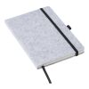 rPET felt notebook Harper grey | No Branding | not available | not available