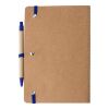Recycled carton notebook (A5) Theodore cobalt blue | No Branding | not available | not available