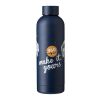 Recycled stainless steel bottle Isaiah burgundy | No Branding | not available | not available