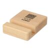 Phone holder Nyla | Recycled wood brown