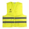 Polyester (150D) safety jacket Arturo yellow