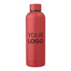 Recycled stainless steel bottle Isaiah burgundy