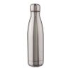 Recycled stainless steel double-walled flask 500 ml Clifford silver
